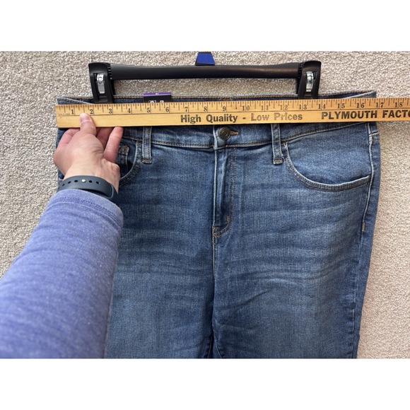 Express Jeans Women's 16 (Fits 33x31) Blue Denim Bootcut Cowgirl NEW - Picture 7 of 10